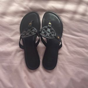 Tory burch miller flip flops